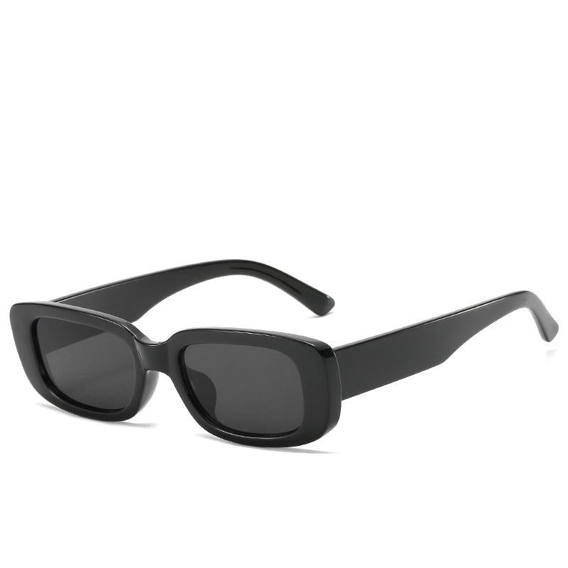 Vintage Small Rectangular Sunglasses Stylish Outdoor Eyeglasses