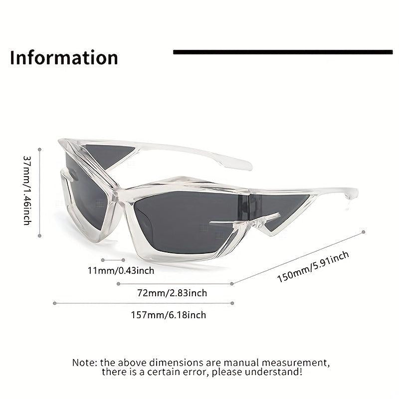 Y2K Polarized Sunglasses for Outdoor Leisure
