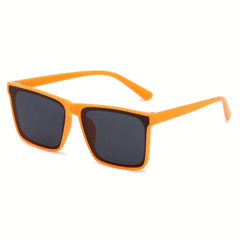 Vintage Square Large Frame Sunglasses for Men and Women