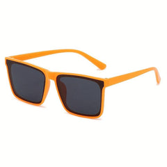 Vintage Square Large Frame Sunglasses for Men and Women