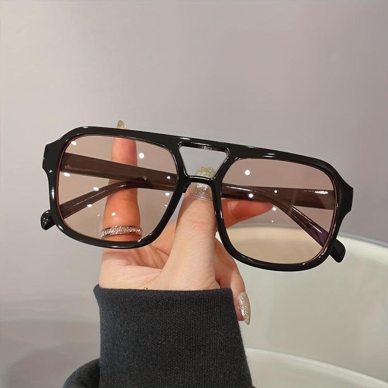 Oversized Square Sunglasses UV Protection