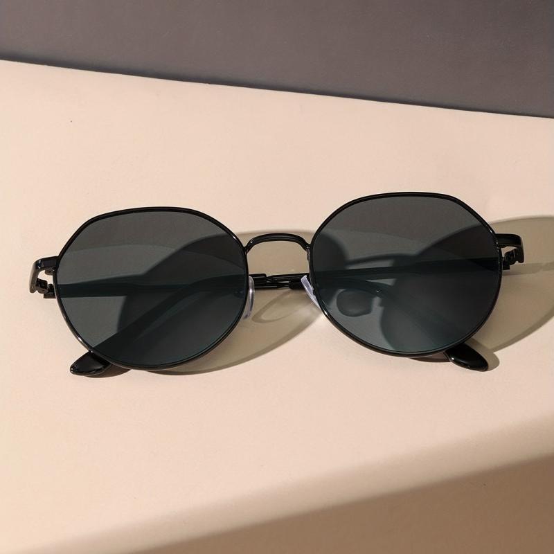 Metal Frame Sunglasses Vintage Sunshade Eyewear