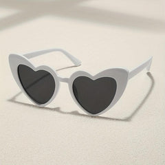 Y2K Heart Sunglasses For Women Men UV400 Sun Shades Glasses