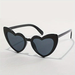 Y2K Heart Sunglasses For Women Men UV400 Sun Shades Glasses