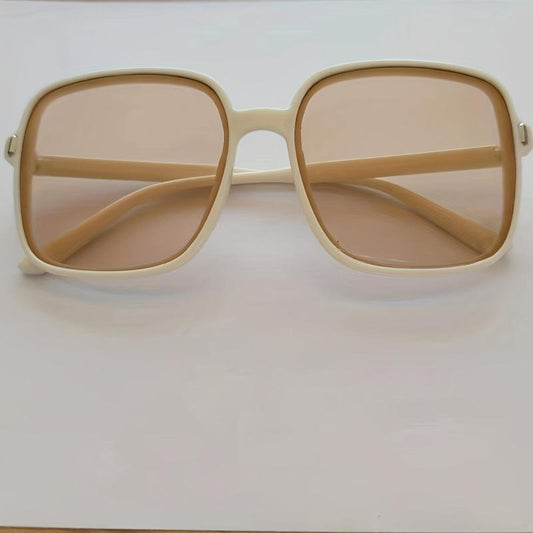 Square Frame Sunglasses Leopard Women Sunshade UV Protection