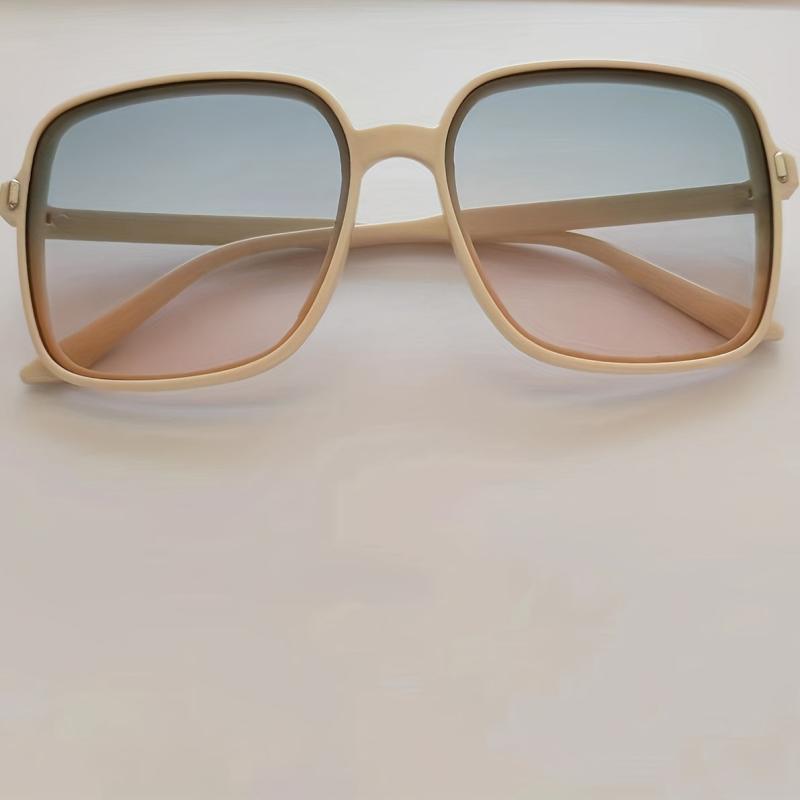 Square Frame Sunglasses Leopard Women Sunshade UV Protection