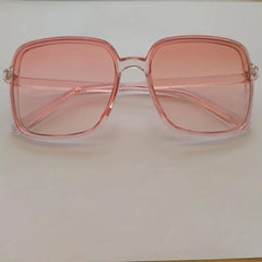 Square Frame Sunglasses Leopard Women Sunshade UV Protection