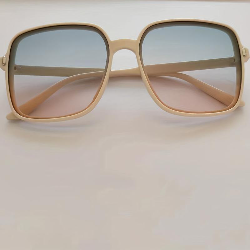 Square Frame Sunglasses Leopard Women Sunshade UV Protection