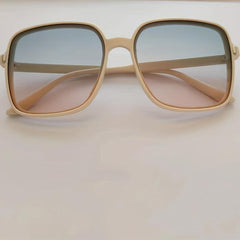 Square Frame Sunglasses Leopard Women Sunshade UV Protection