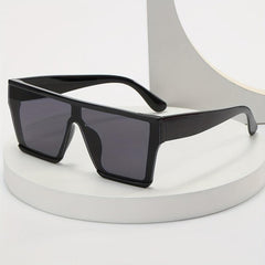 Oversized Square Frame Sunglasses UV400