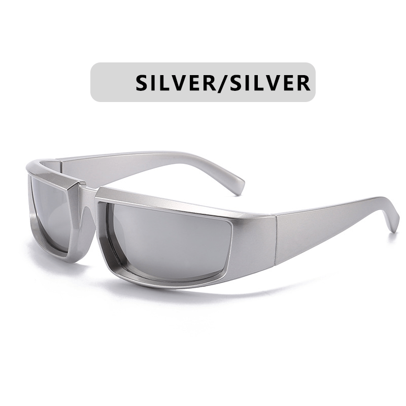 Y2K Classic Steampunk Wrap Sunglasses Women Sports Sun Glasses