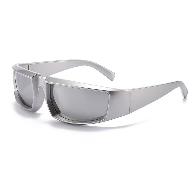 Y2K Classic Steampunk Wrap Sunglasses Women Sports Sun Glasses