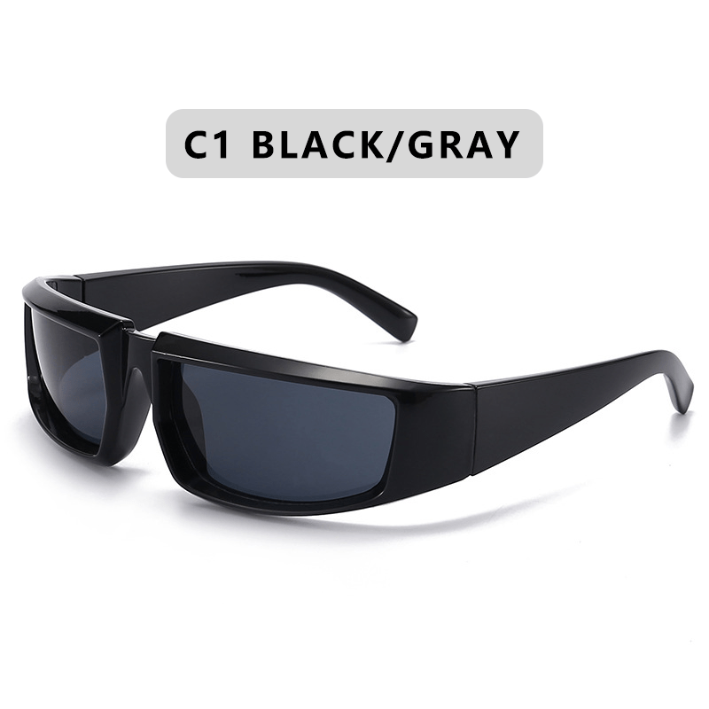 Y2K Classic Steampunk Wrap Sunglasses Women Sports Sun Glasses