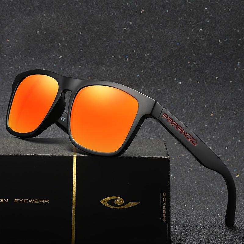 Polarized Retro Sun Glasses for Men Women Summer Square Sports Sunglasses