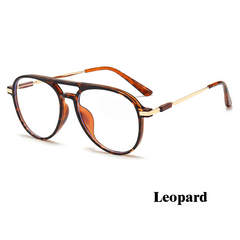 Anti Light Oval Frame Reading Glasses Unisex