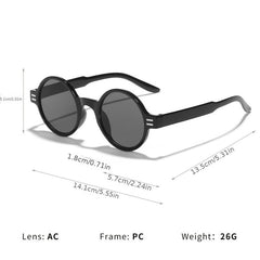 Vintage Round Sunglasses Classic Shades Polarized UV400