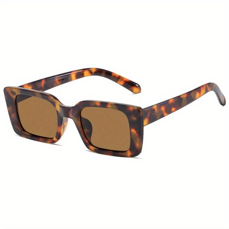 Men's Vintage Mixed Sunglasses Square Frame Eyewear For Holiday Party