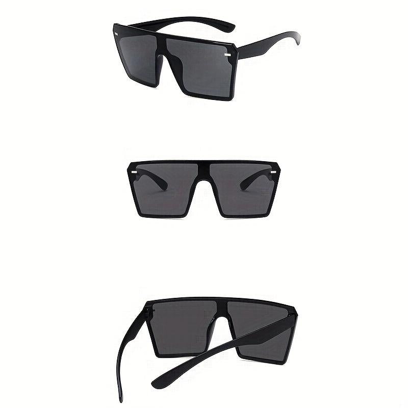 Large One Piece Sunglasses Mirror Lens for Driving Beach Party UV400