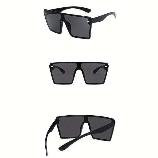 Large One Piece Sunglasses Mirror Lens for Driving Beach Party UV400