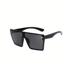Large One Piece Sunglasses Mirror Lens for Driving Beach Party UV400