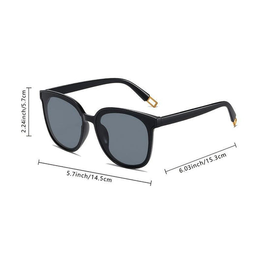 Oversized Round Sunglasses Women Driving Hiking Outdoor Eyewear