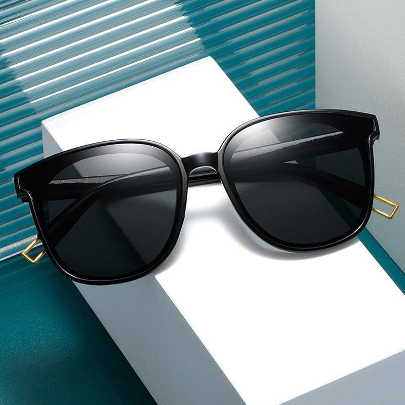 Oversized Round Sunglasses Women Driving Hiking Outdoor Eyewear