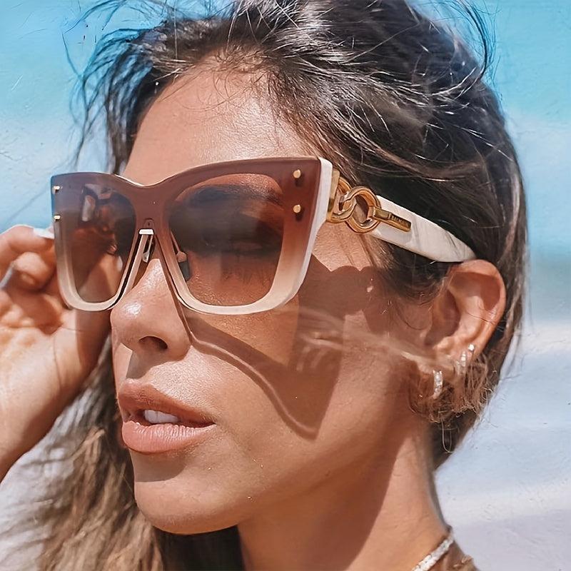 Cat Eye Sunglasses Gradient Lens Outdoor Eyewear UV400