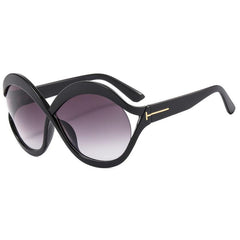 Vintage Oversize Frame Lady Sunglasses