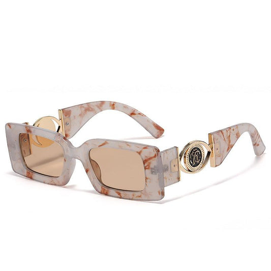Vintage Square Sunglasses Women Unisex Ladies Sun Glasses UV400
