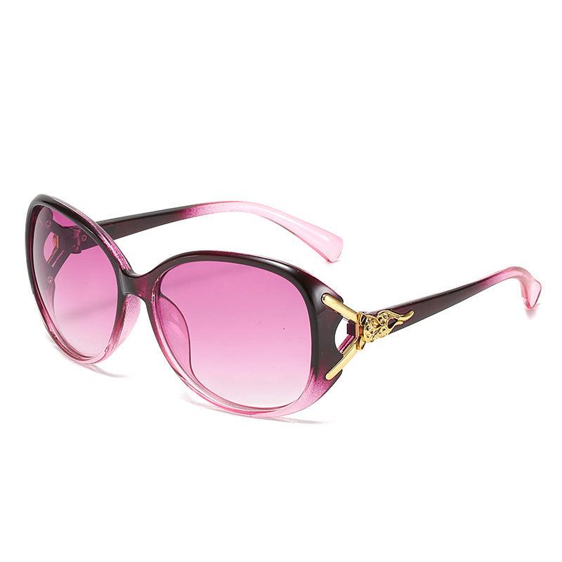 Oversized Polarized Sunglasses Anti UV Large Shades Classic Fox Sunglasses