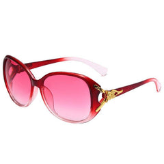 Oversized Polarized Sunglasses Anti UV Large Shades Classic Fox Sunglasses