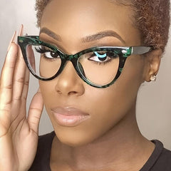 Sexy Leopard Cat Eye Sunglasses Vintage Shades Women