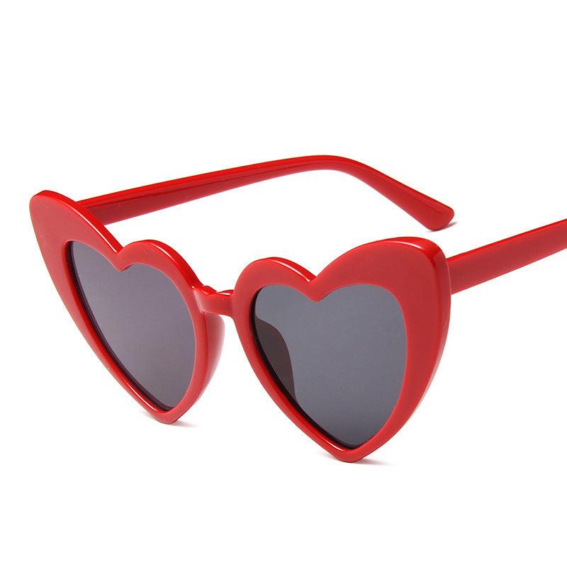Y2K Heart Sunglasses Party Club Beach Sun Shades Decorative Glasses