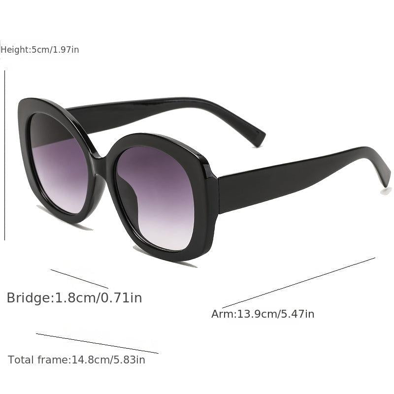 Oversized Round Sunglasses Retro Stylish Large Sunnies For Women