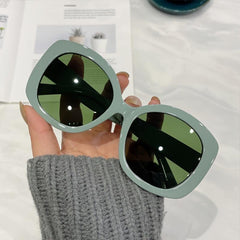 Oversized Round Sunglasses Retro Stylish Large Sunnies For Women