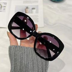 Oversized Round Sunglasses Retro Stylish Large Sunnies For Women