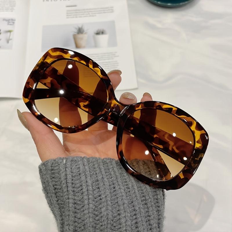 Oversized Round Sunglasses Retro Stylish Large Sunnies For Women