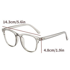 Clear Lens Glasses Light Blocking Glasses Frame Eye Protection