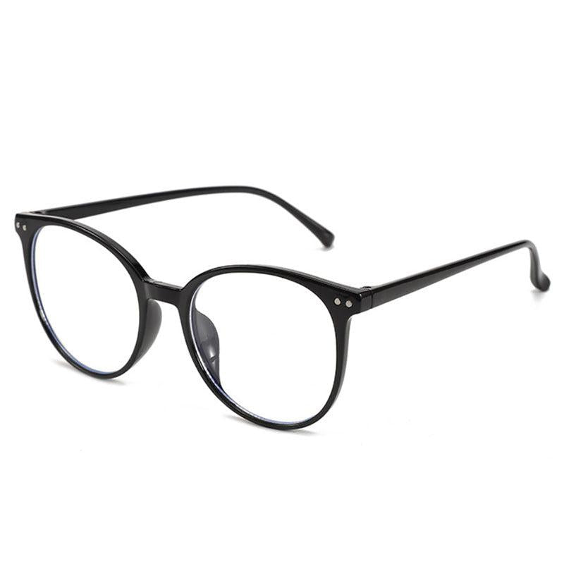 Round Frame Light Blocking Glasses for Men & Women