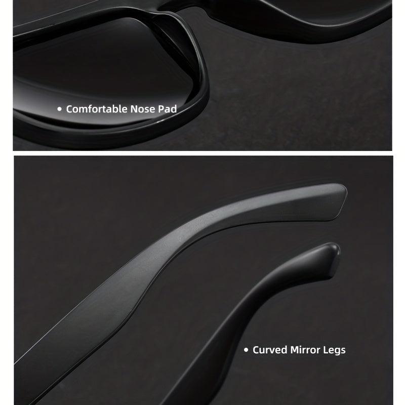 Polarized Sunglasses Red Frame UV400 Sun Glasses