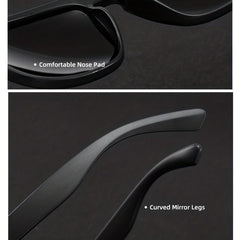 Polarized Sunglasses Red Frame UV400 Sun Glasses