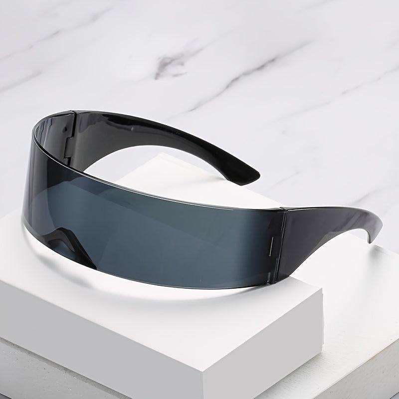 80s Cyber Visor Sunglasses Unisex Punk Style