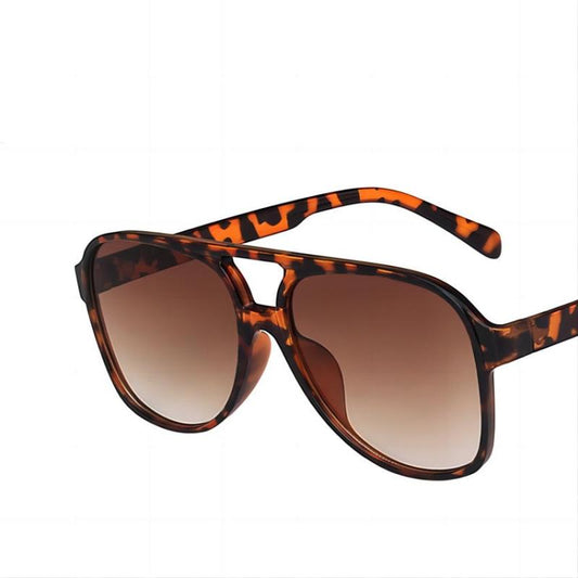 Vintage Oversized Square Polarized Sunglasses