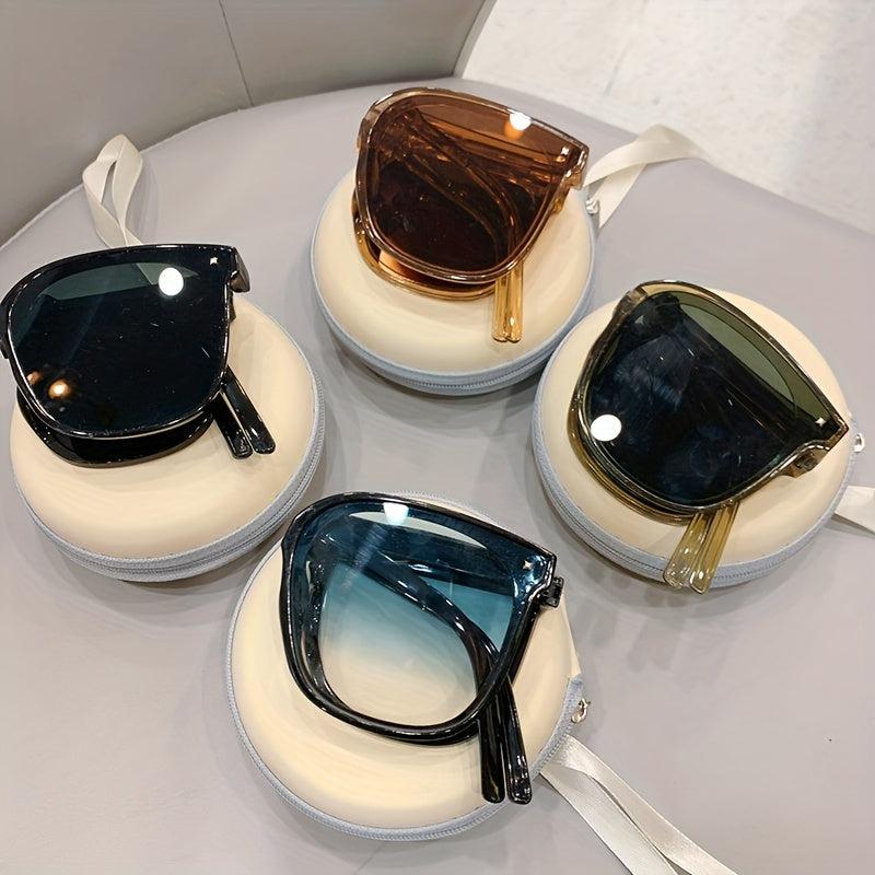 Foldable Sunglasses UV400 Sun Protection + Case