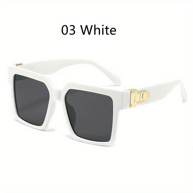 Vintage Square Sunglasses Gradient Punk Eyewear