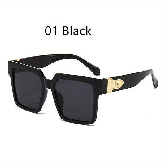 Vintage Square Sunglasses Gradient Punk Eyewear