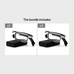 Folding Presbyopia Men's Ultra light Anti fatigue Glasses