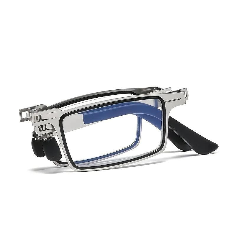 Folding Presbyopia Men's Ultra light Anti fatigue Glasses