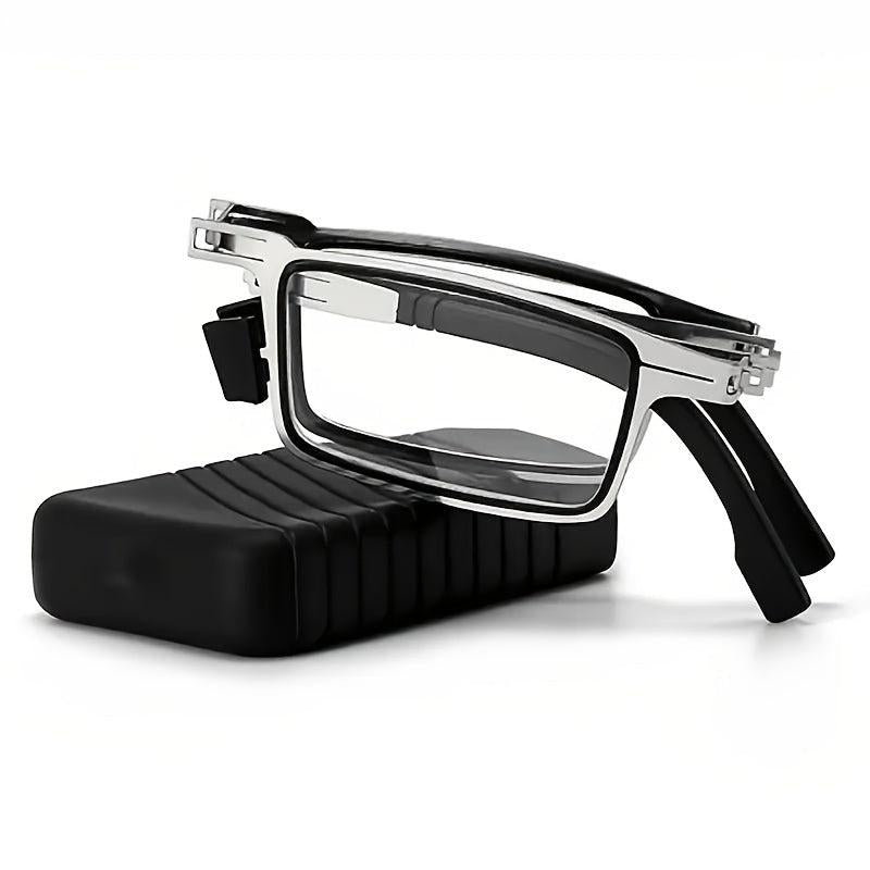 Folding Presbyopia Men's Ultra light Anti fatigue Glasses