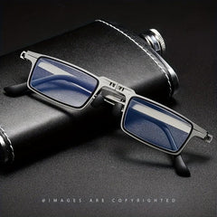 Folding Presbyopia Men's Ultra light Anti fatigue Glasses